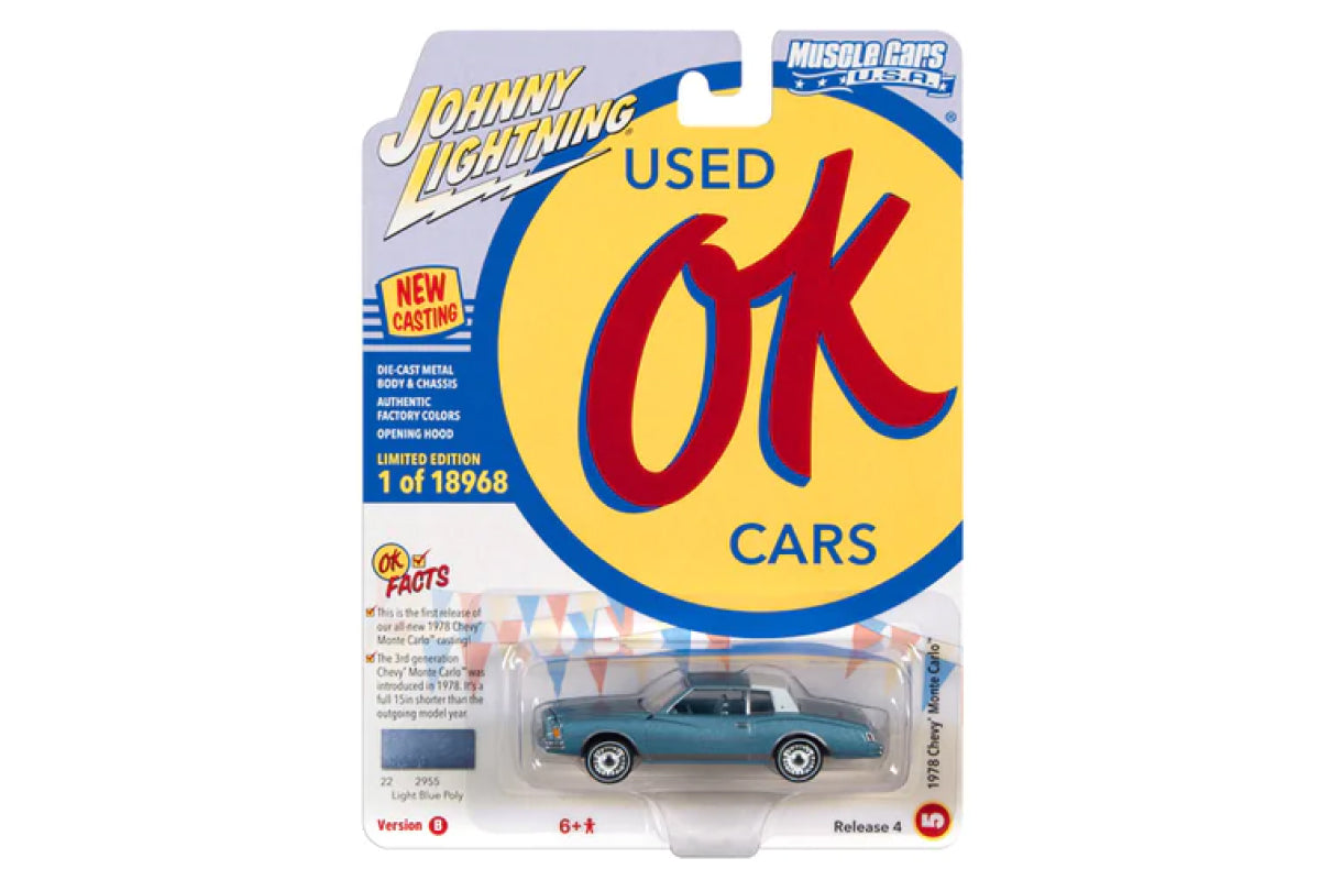 1978 Chevrolet Monte Carlo (Light Blue Poly)