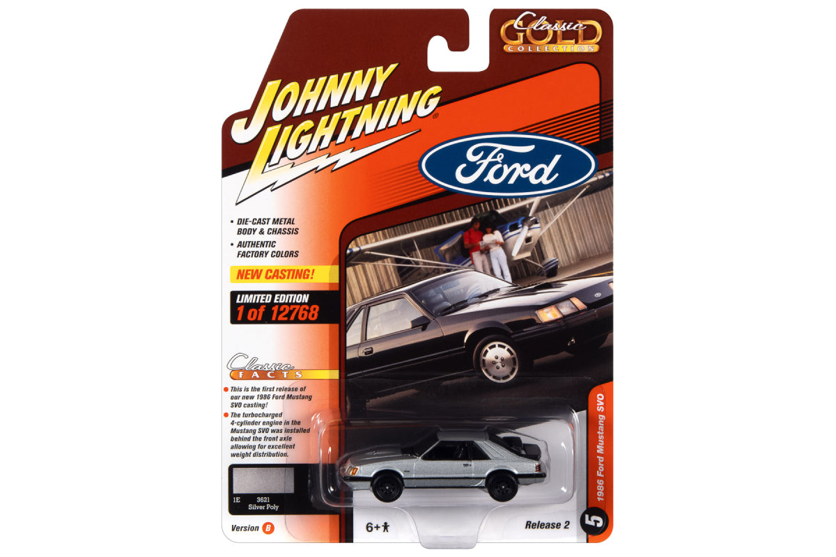 1986 Ford Mustang SVO (Silver)