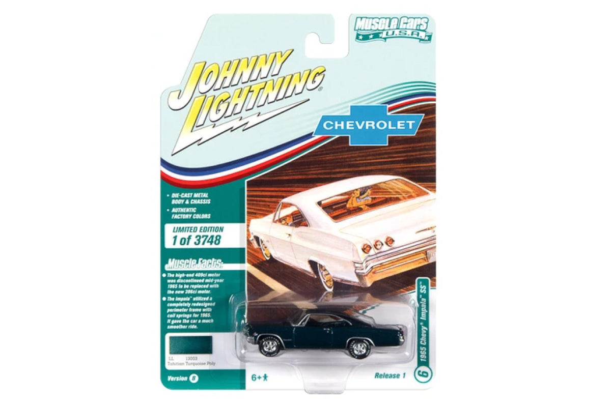 1965 Chevrolet Impala SS (Tahitian Turquoise Poly)