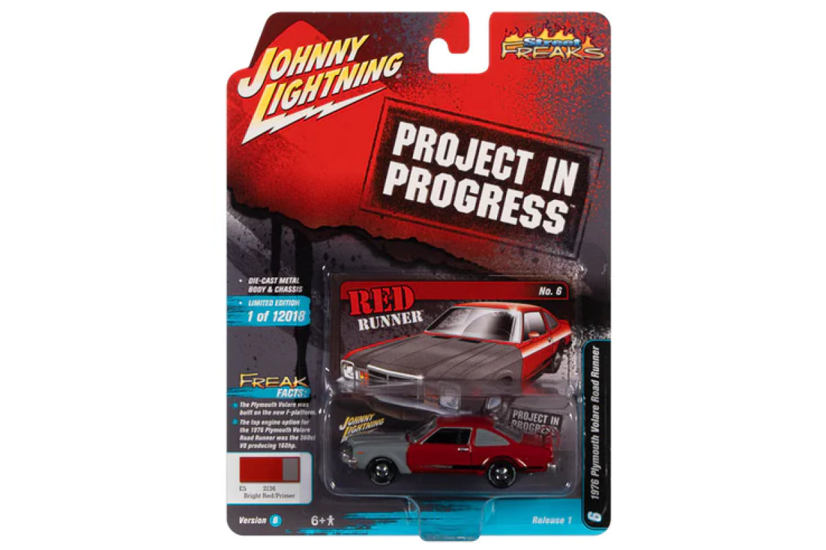 1976 Plymouth Road Runner / Project in Progress (Bright Red & Primer Gray)