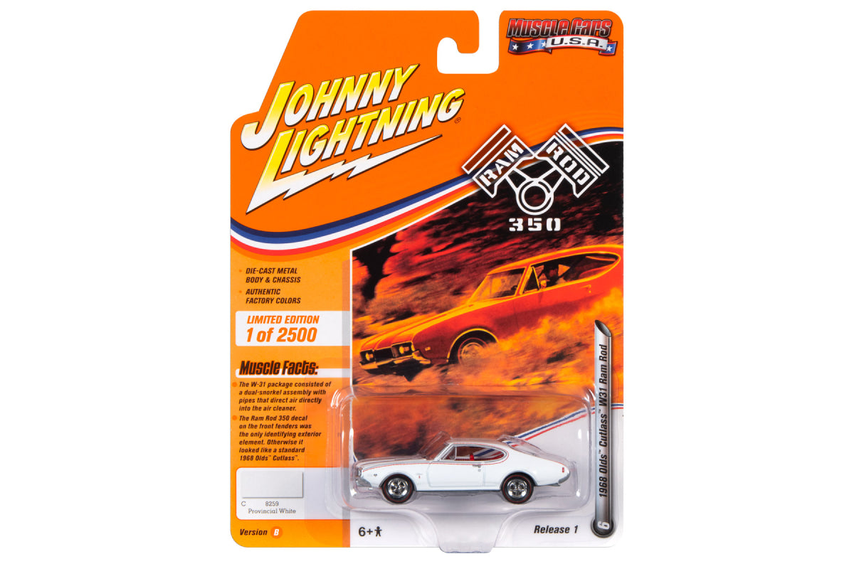 1968 Oldsmobile Cutlass W31 Ram Rod 350 (Provincial White)