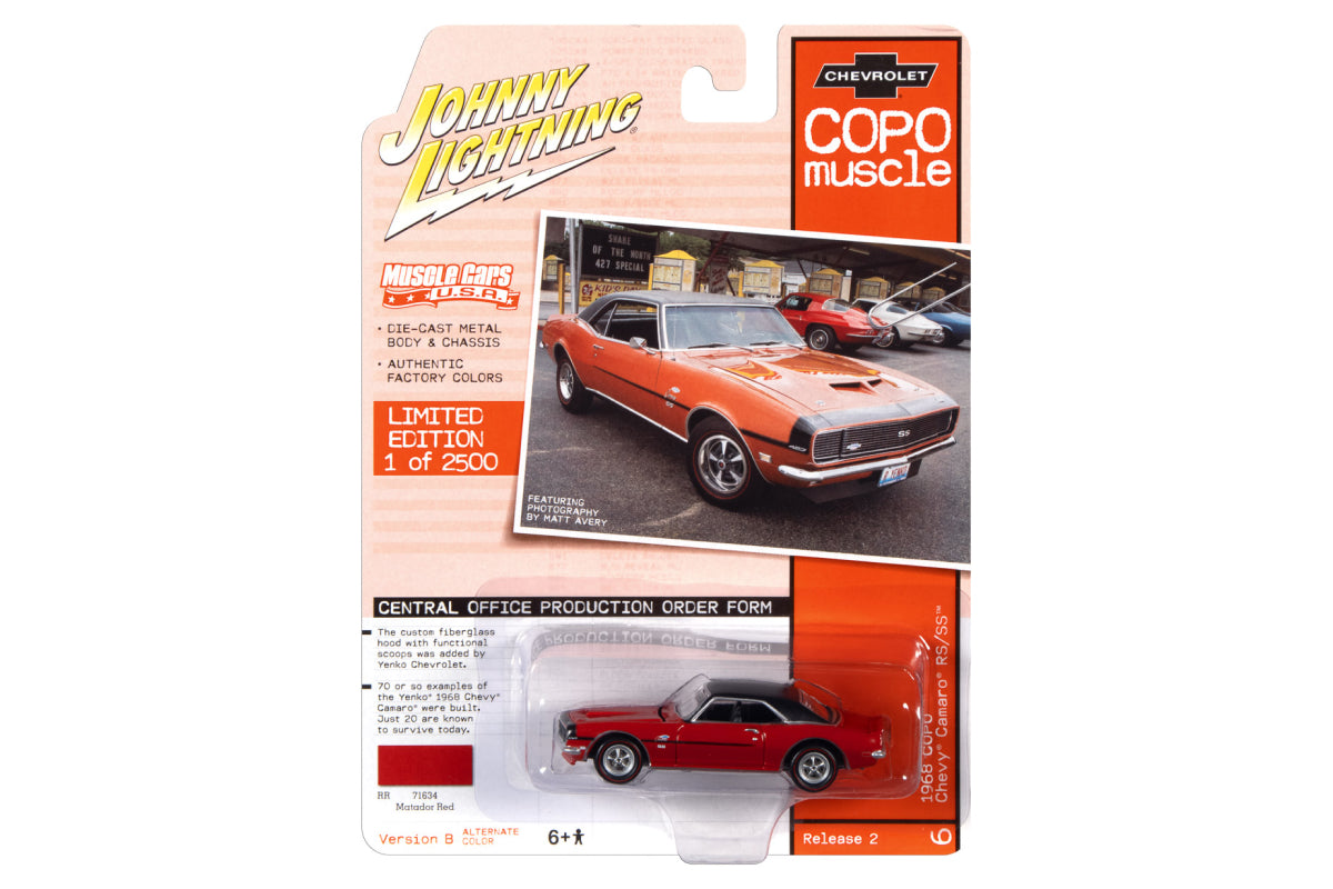 1968 COPO YENKO Chevrolet Camaro RS/SS (Red)