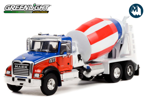 2019 Mack Granite Cement Mixer (Red, White and Blue)