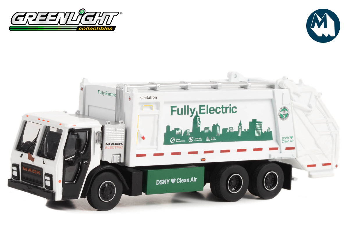2021 Mack LR Electric Rear Loader Refuse Truck - New York City Department of Sanitation (DSNY) "Fully Electric"