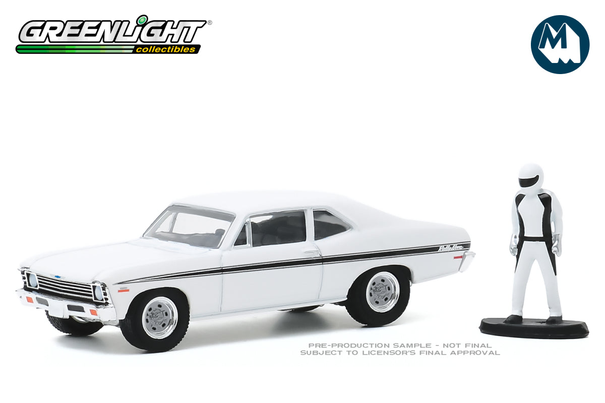 1972 Chevrolet Rally Nova with Race Car Driver