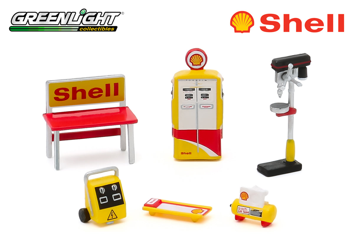 1:64 Garage Shop Tools - Shell Oil