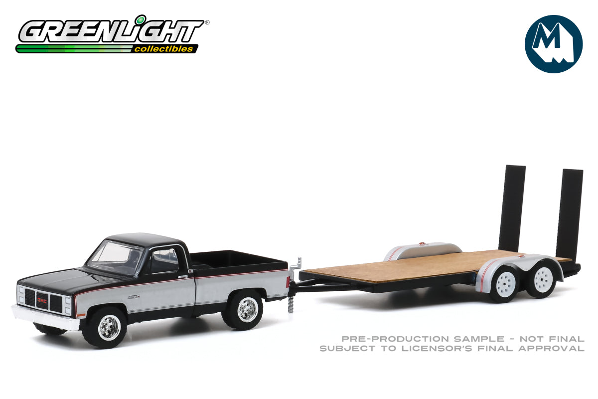 1986 GMC Sierra Classic 2500 with Flatbed Trailer