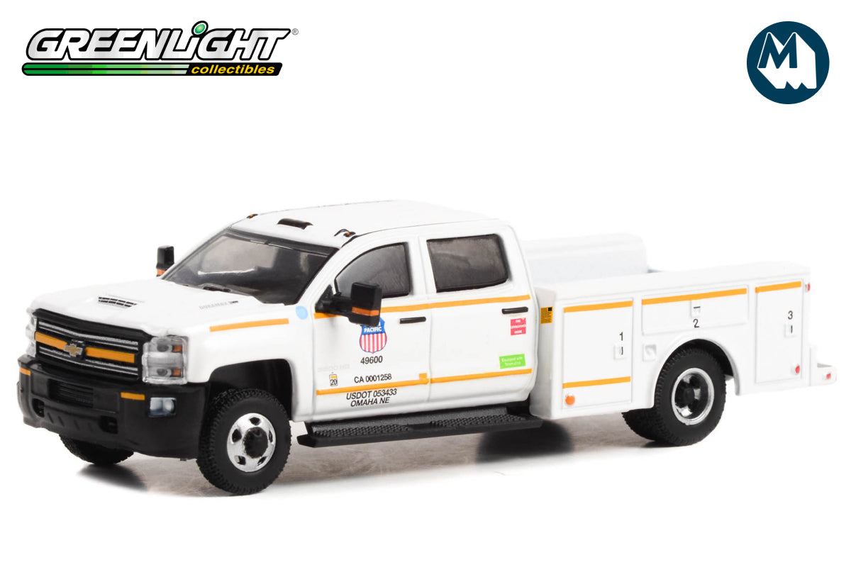 2018 Chevrolet Silverado 3500 Dually Service Bed - Union Pacific Railroad Maintenance Truck