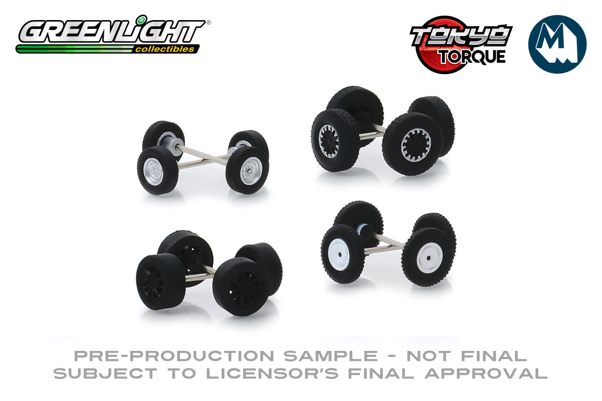 Greenlight Tokyo Torque #2  Wheel & Tyre Pack