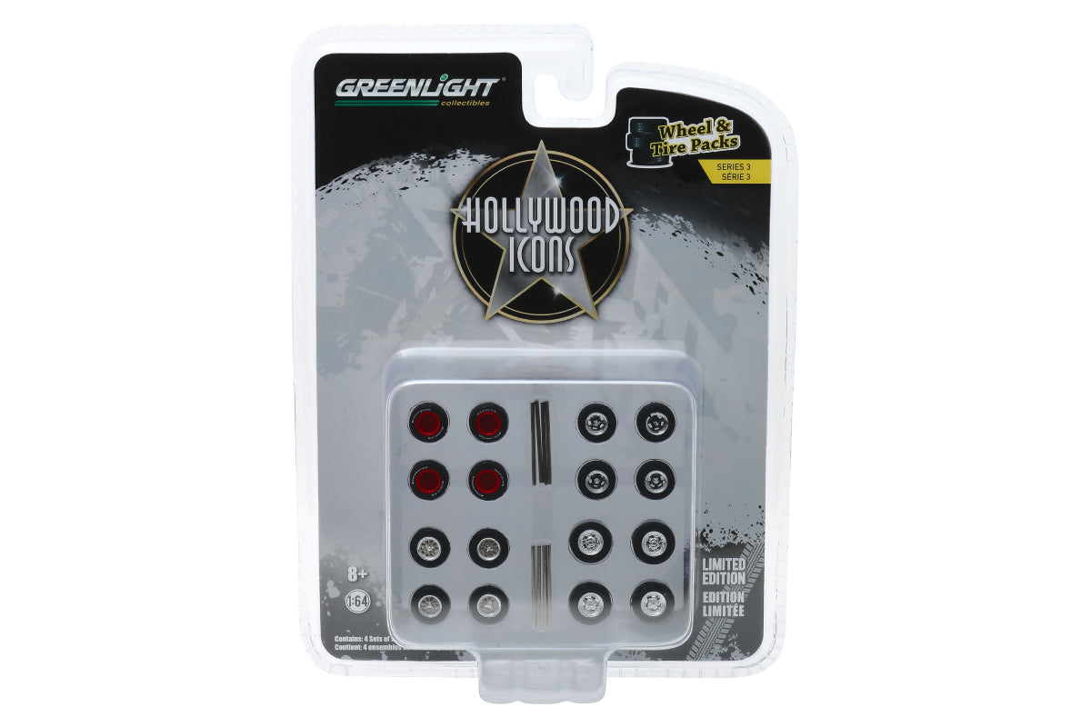 Greenlight Hollywood Icons Wheel & Tyre Pack