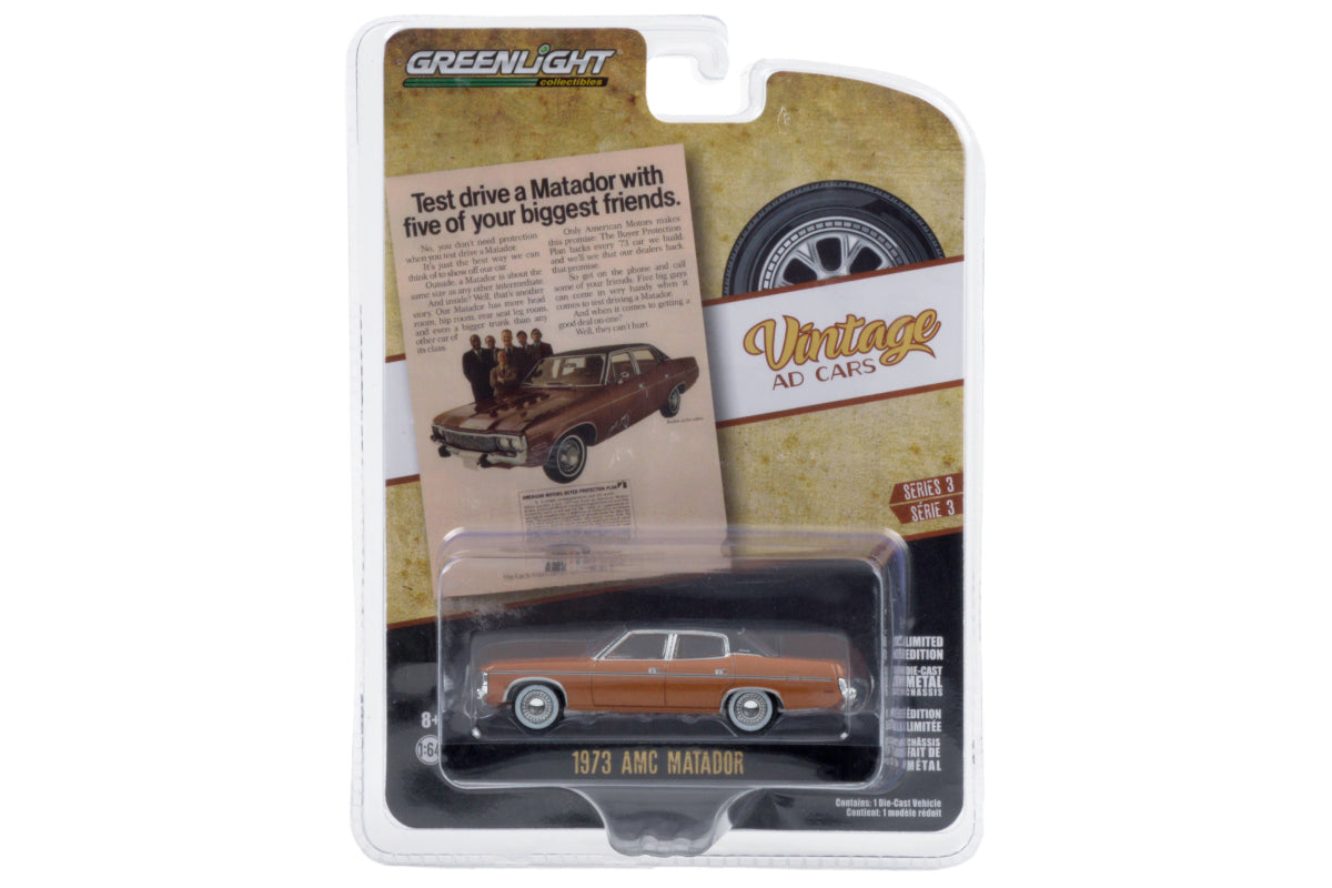 1973 AMC Matador “Test drive a Matador with five of your biggest friends”