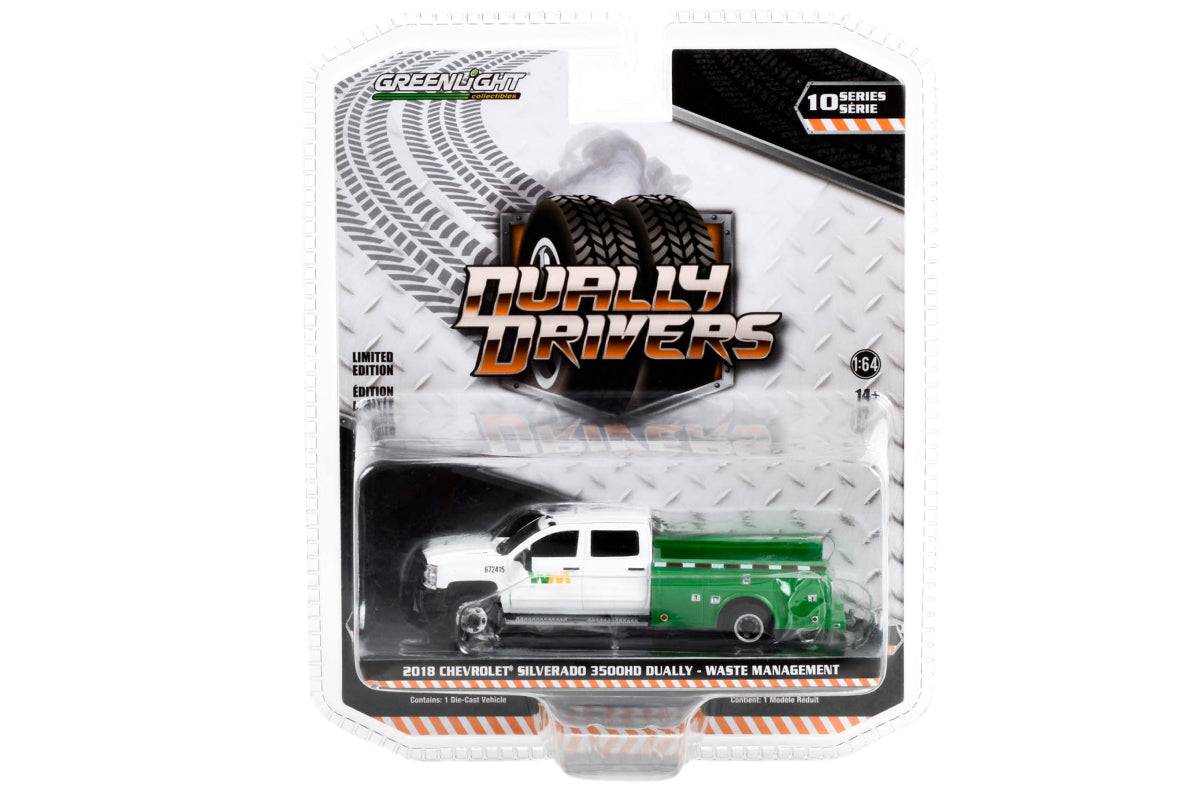 2018 Chevrolet Silverado 3500 Dually Service Bed / Waste Management