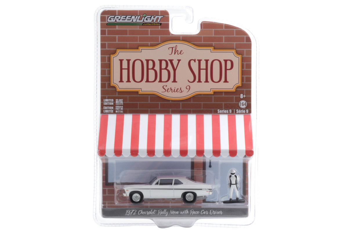 1972 Chevrolet Rally Nova with Race Car Driver