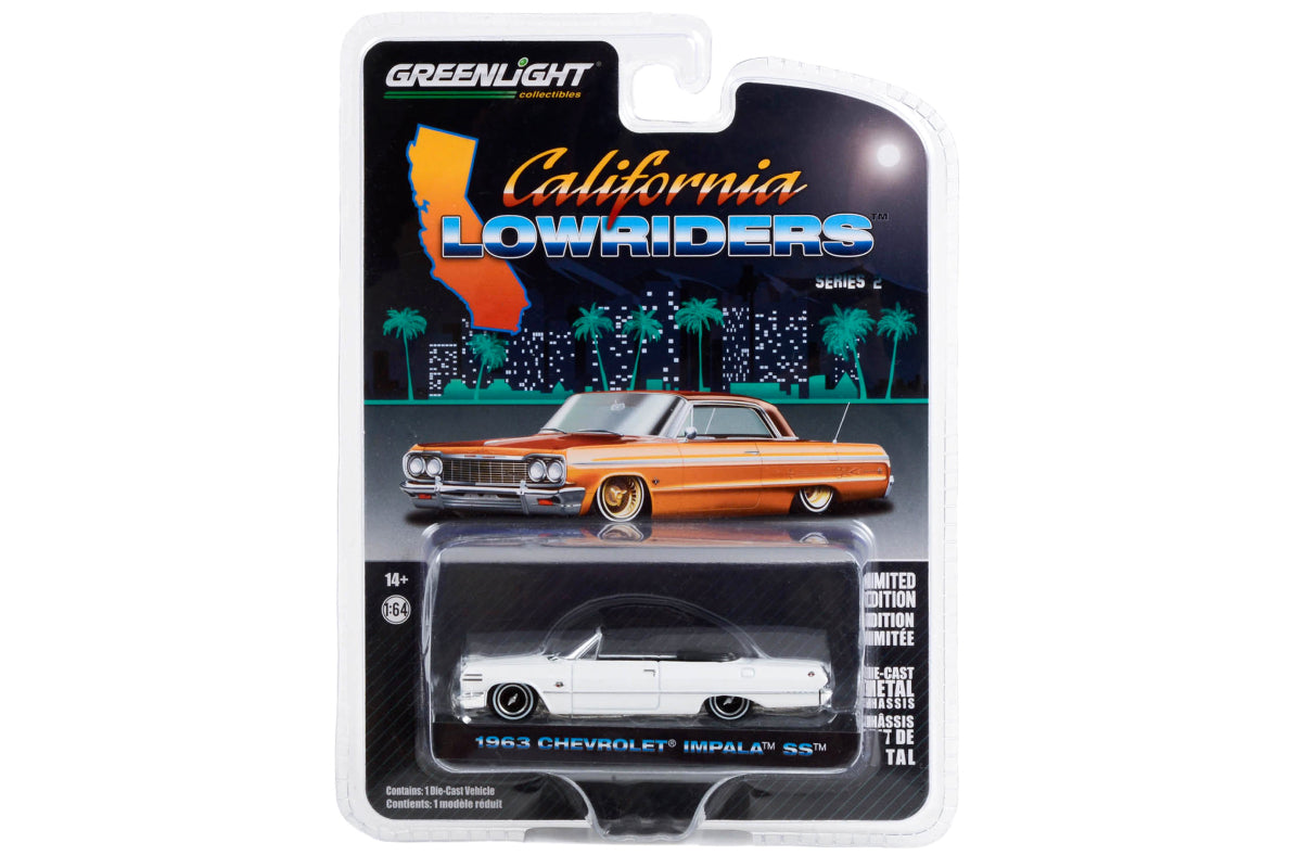 1963 Chevrolet Impala SS Convertible (White)