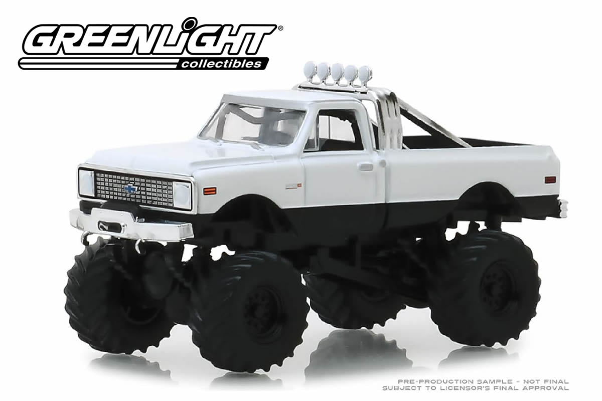 1972 Chevrolet K-10 Monster Truck (White)