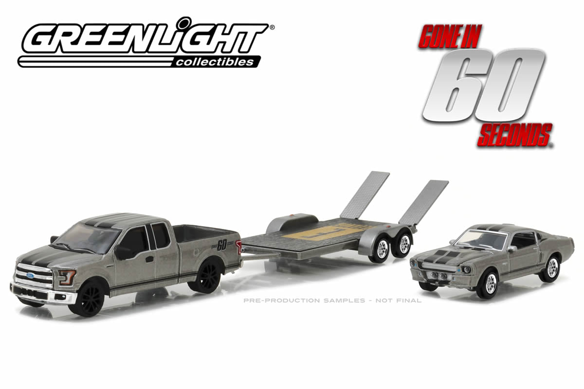 Gone in Sixty Seconds (2000) - 2015 Ford F-150 / 1967 Custom Ford Mustang “Eleanor” / Flatbed Trailer