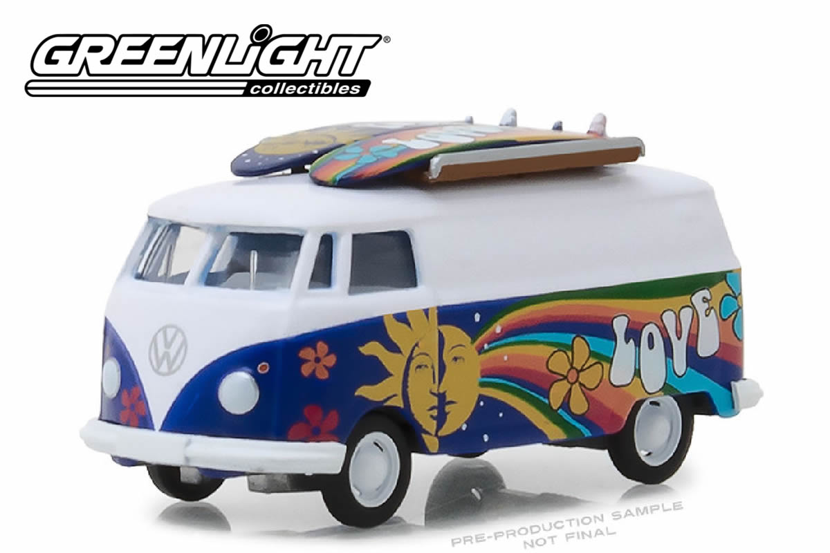 1971 Volkswagen Type 2 Panel Van with Surfboards