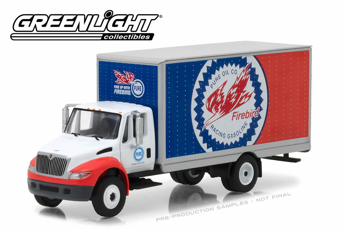 2013 International Durastar Box Van Pure Oil Co. Firebird Racing Gasoline