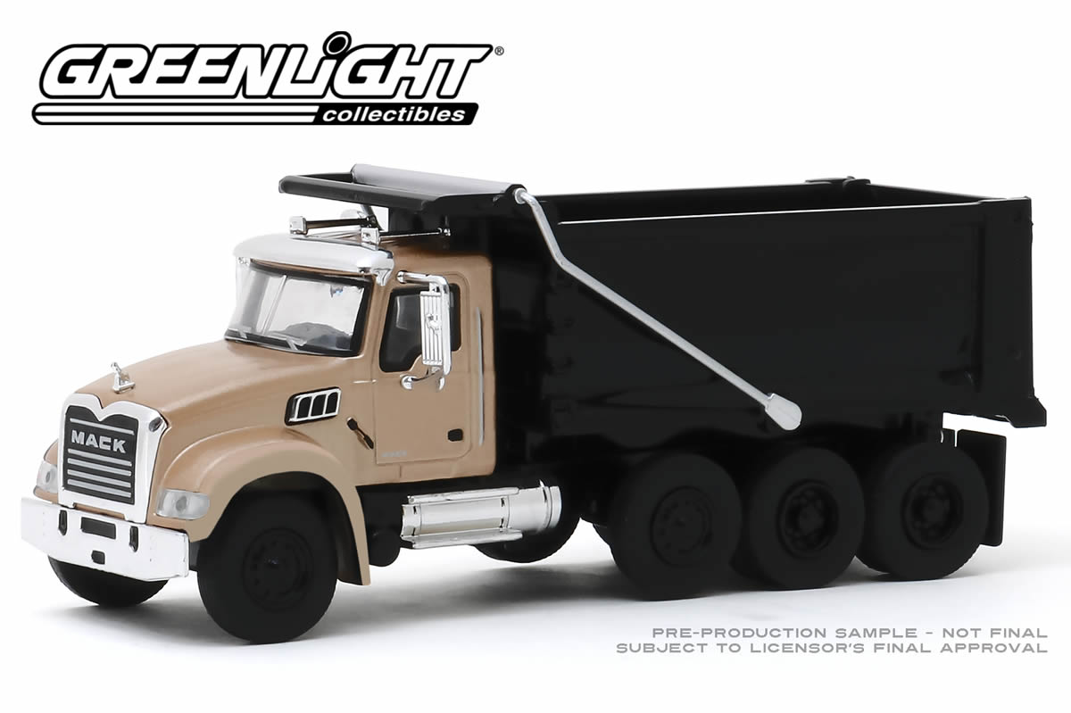 2019 Mack Granite Dump Truck - Bronze and Black
