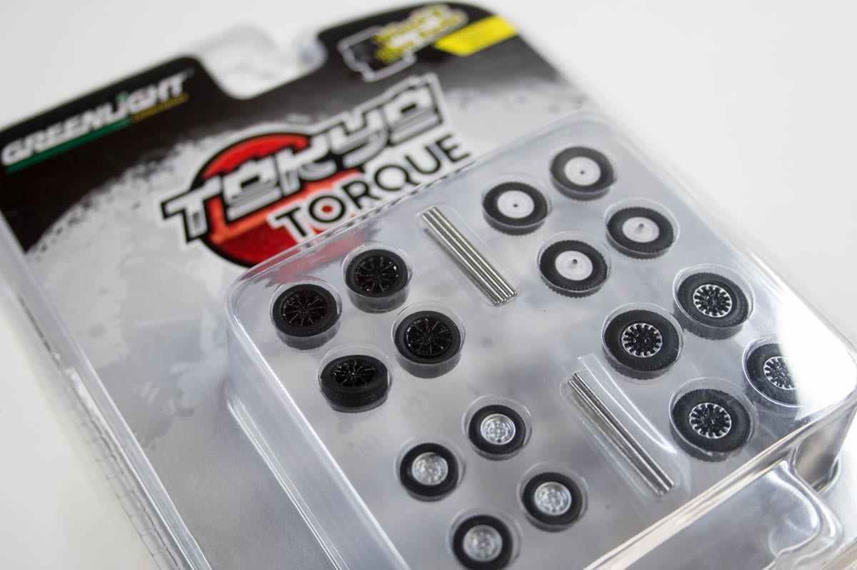 Greenlight Tokyo Torque #2  Wheel & Tyre Pack