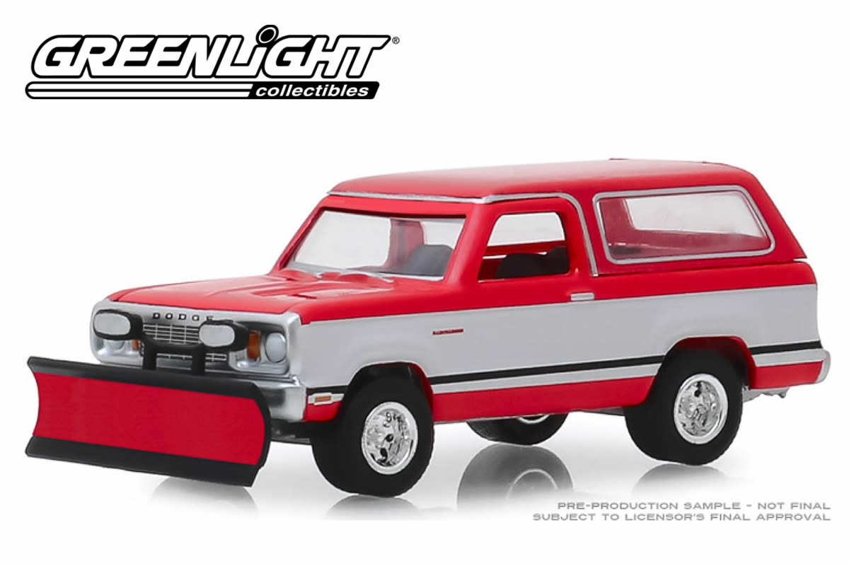 1977 Dodge Ramcharger with Snow Plow