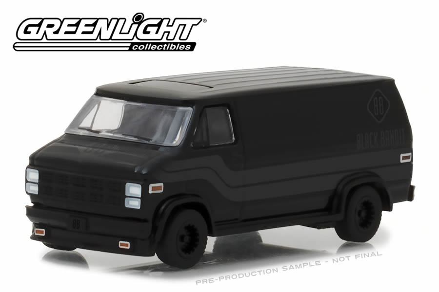 Greenlight collectibles A-team 1983 Gmc Vandura van deals green chase