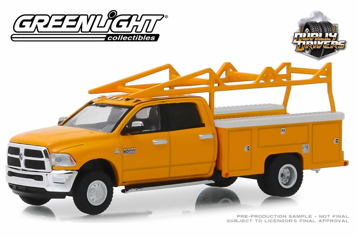 2018 Ram 3500 Dually Service Bed with Ladder Rack