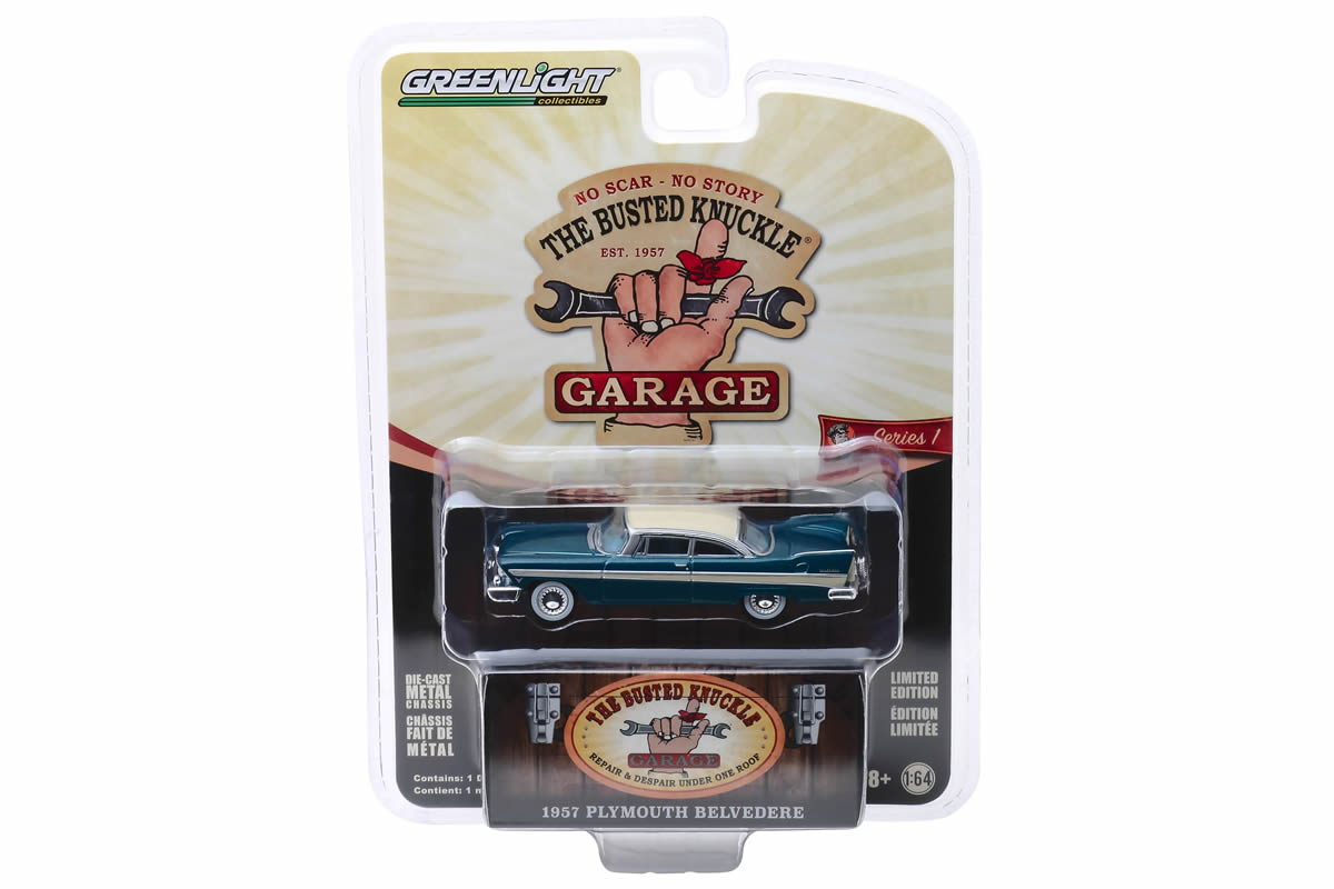 1957 Plymouth Belvedere “Busted Knuckle Garage Gas & Oils”