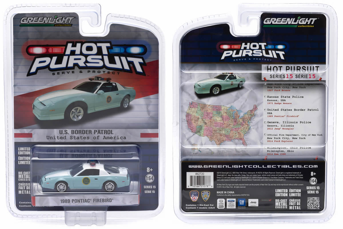 1989 Pontiac Firebird - United States Border Patrol