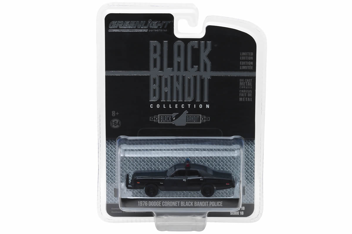 1976 Dodge Coronet Black Bandit Police
