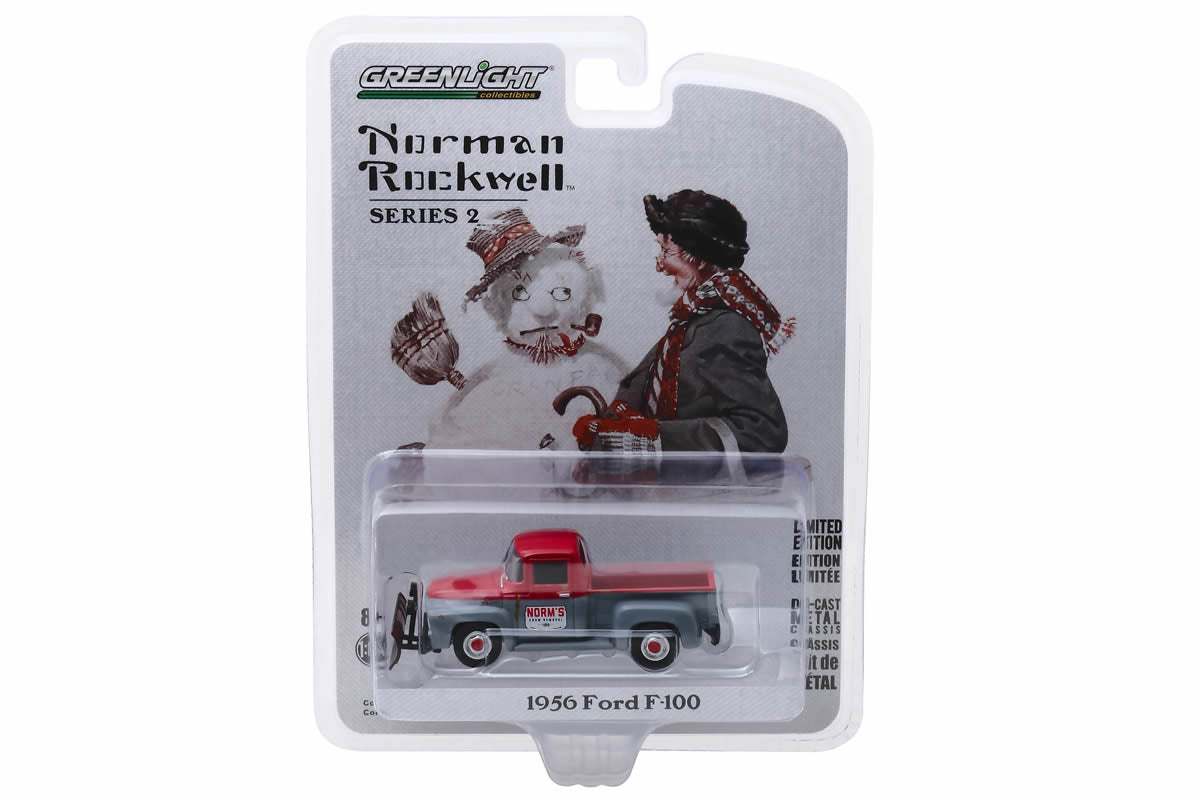 1956 Ford F-100 with Snow Plow