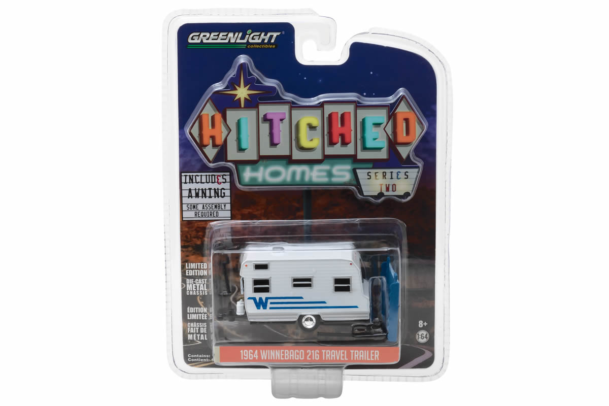 1964 Winnebago (White and Blue)