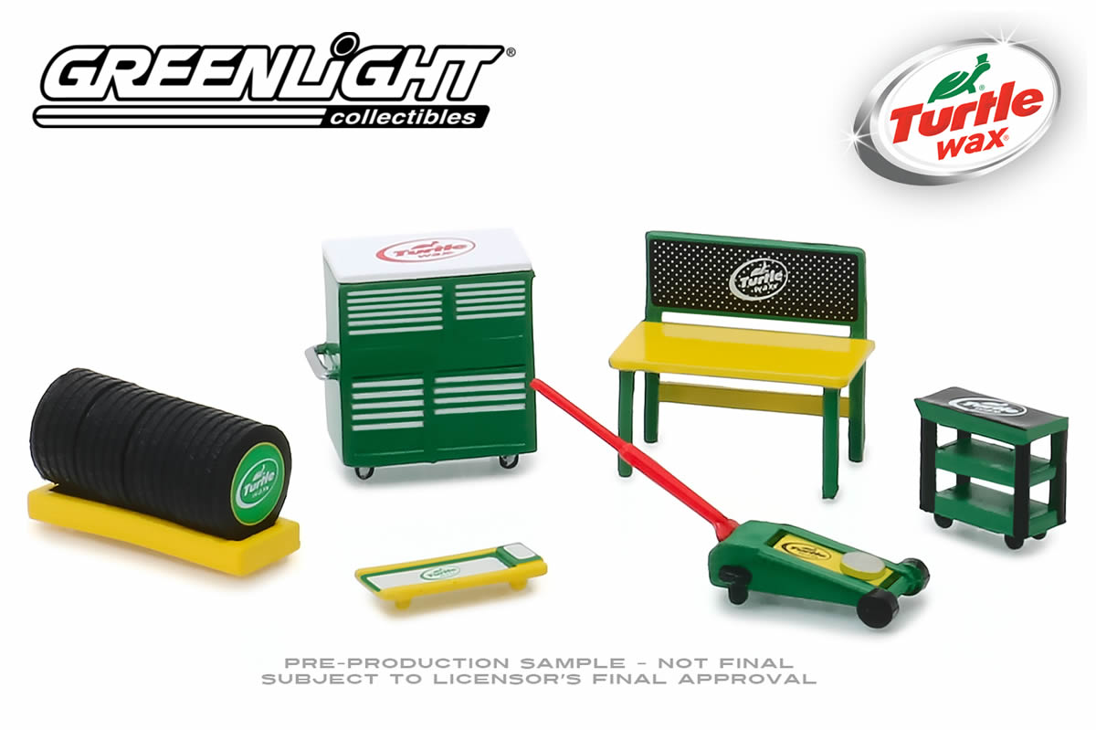 1:64 Garage Shop Tools - Turtle Wax