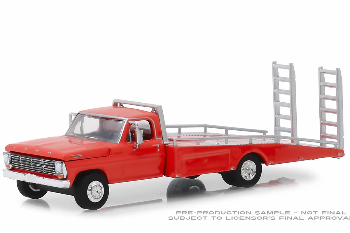 1969 Ford F-350 Ramp Truck with Unrestored 1985 Ford 5610 Tractor