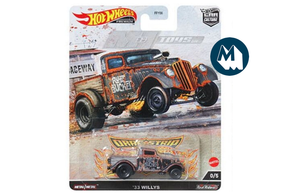 Hot Wheels Car Culture 2022 Mix 8 Dragstrip Demons 2 / #0 - '33