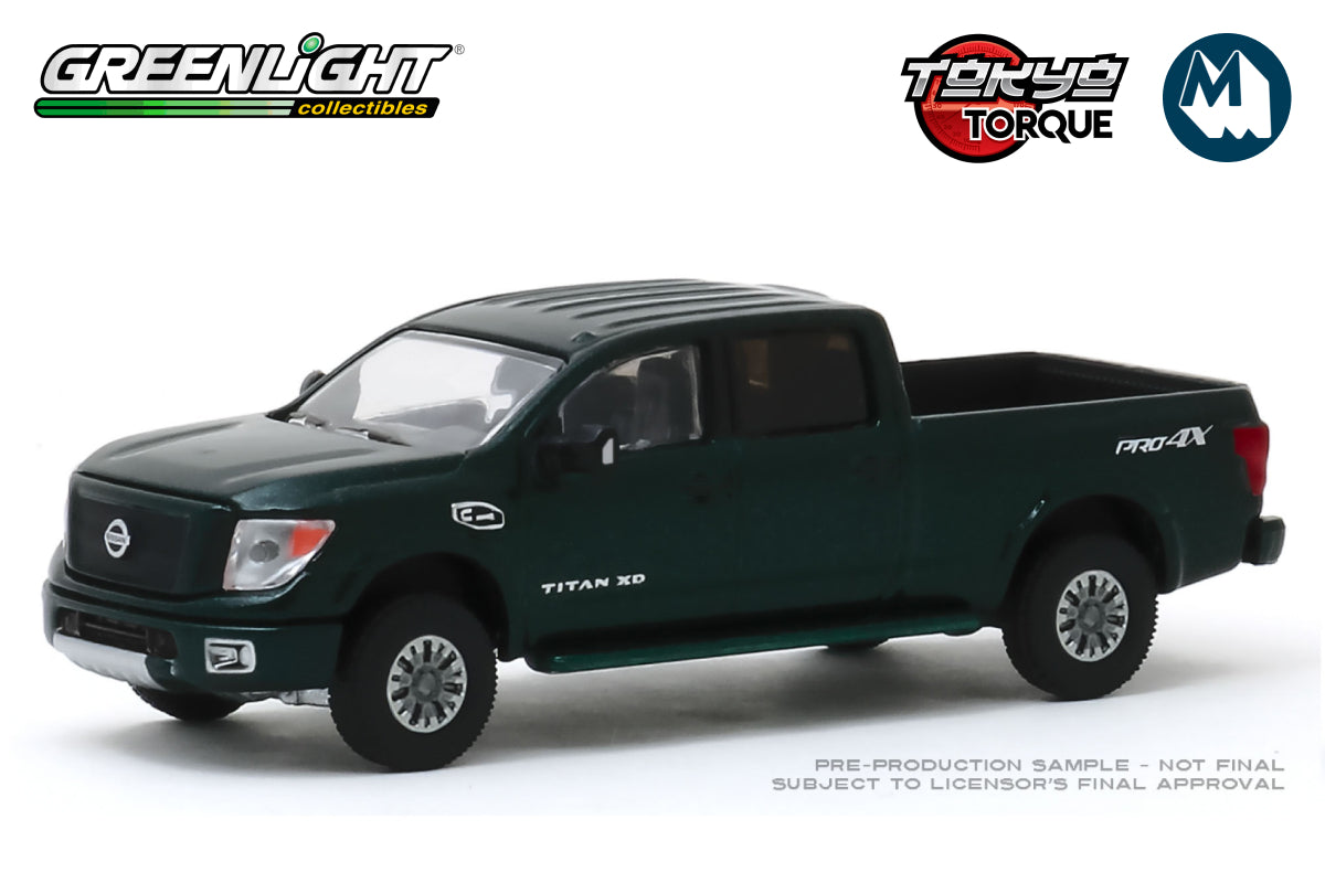 2019 Nissan Titan XD Pro-4X - Midnight Pine Metallic