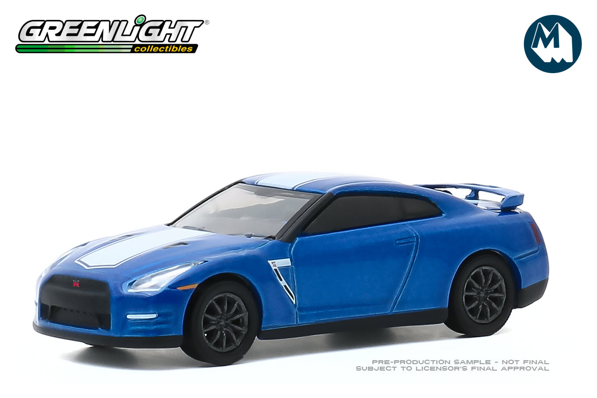 2016 Nissan GT-R (R35) - Bayside Blue with White Stripe - GT-R 50th Anniversary