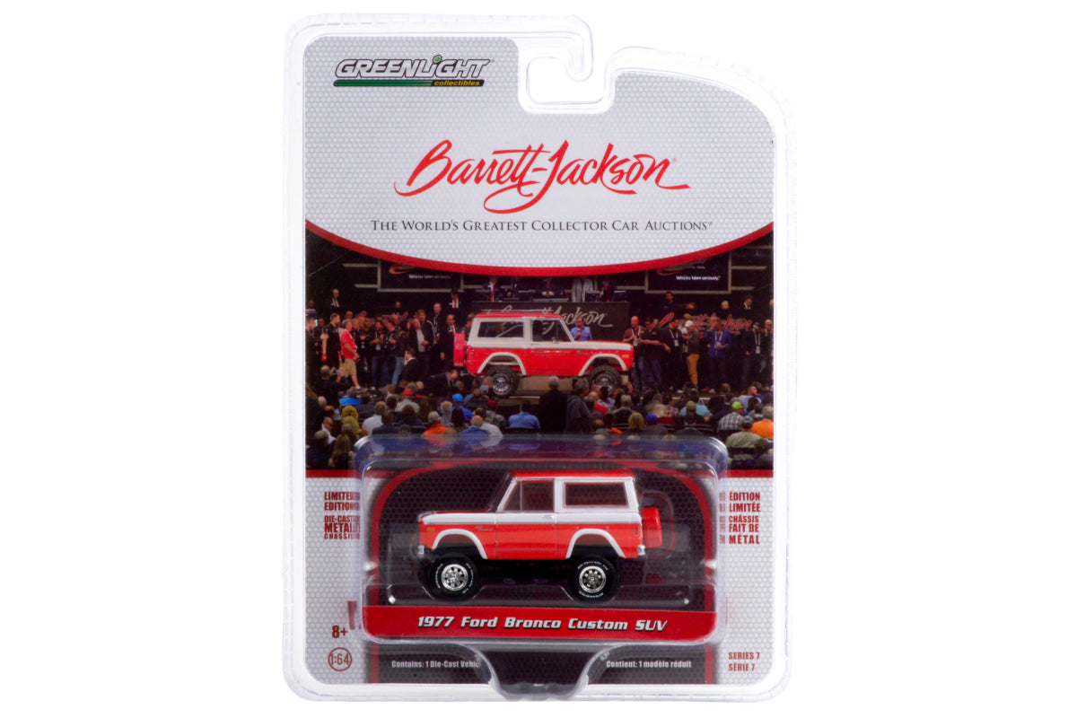 1977 Ford Bronco Custom (Lot #847) - Red and White