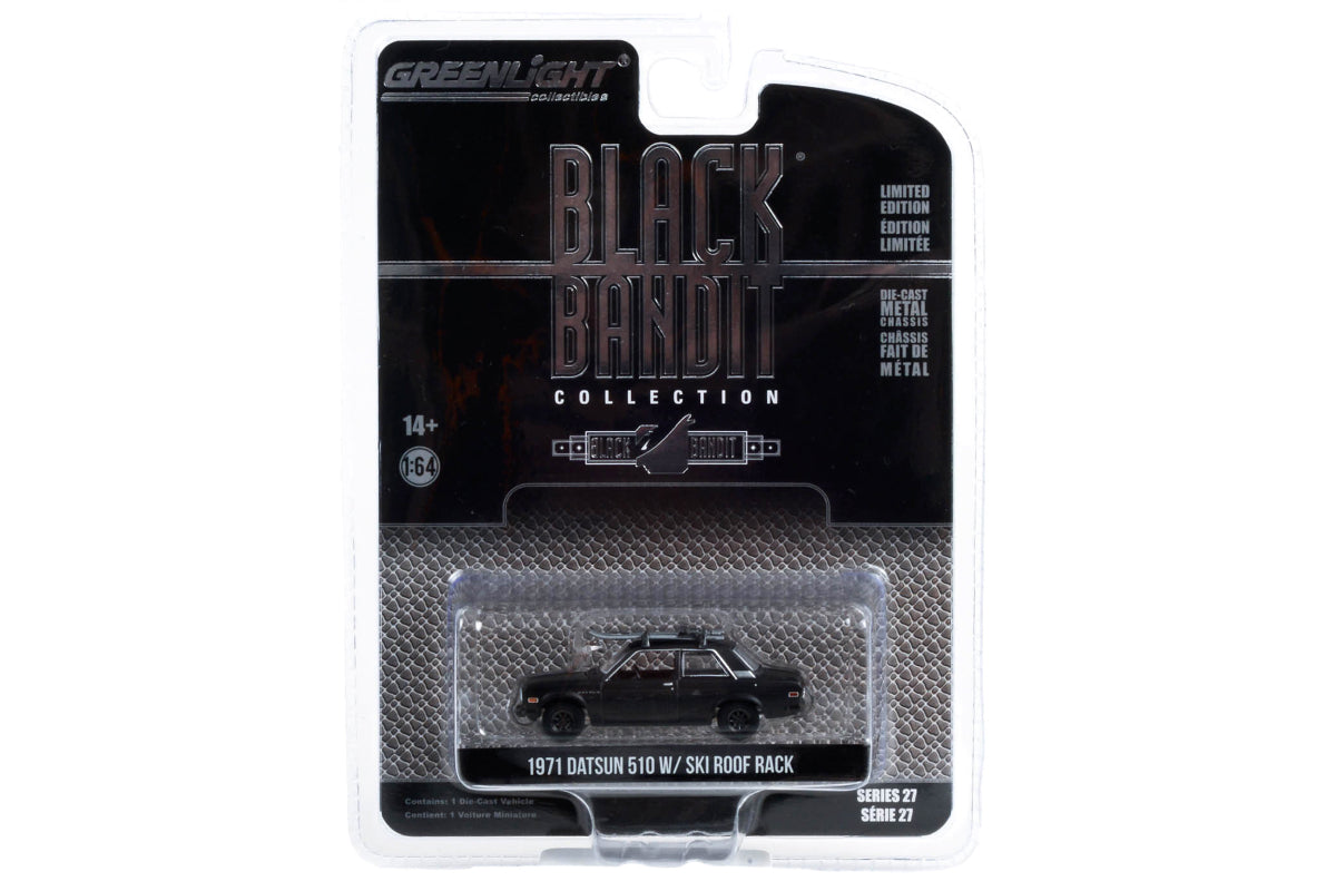 1971 Datsun 510 with Ski Roof Rack