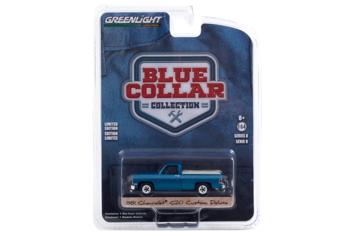 1981 Chevrolet Custom Deluxe 20 with Bed Cover - Light Blue Poly
