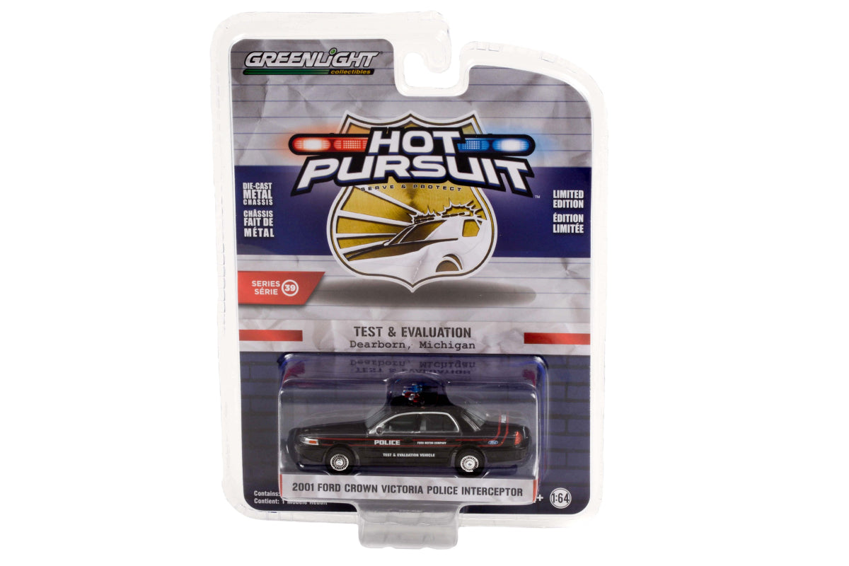 2001 Ford Crown Victoria Police Interceptor Police Prep Package / Test & Evaluation Vehicle