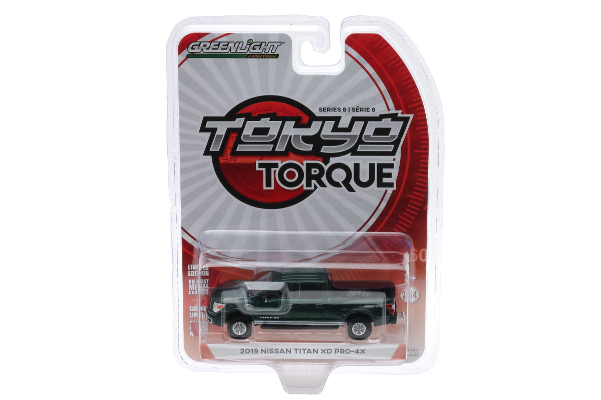 2019 Nissan Titan XD Pro-4X - Midnight Pine Metallic