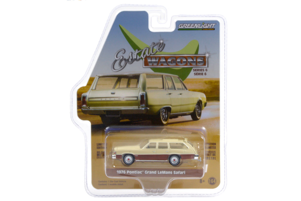 1976 Pontiac Grand LeMans Safari (Bavarian Cream with Woodgrain)