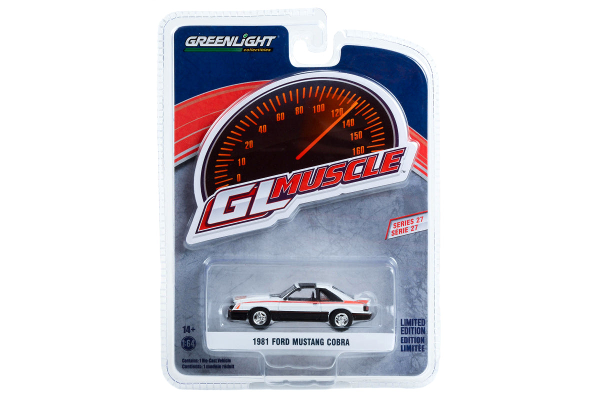 1981 Ford Mustang Cobra (Polar White)