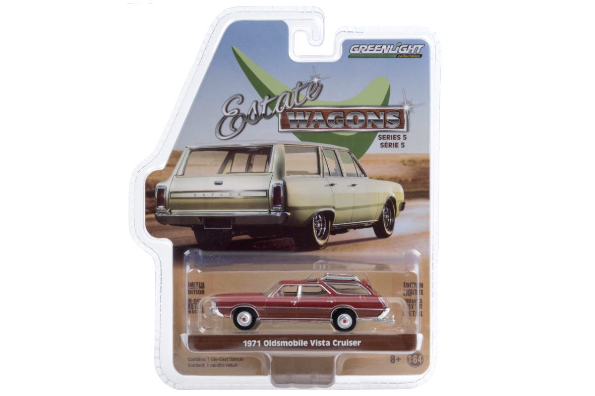 1971 Oldsmobile Vista Cruiser (Matador Red with Woodgrain)
