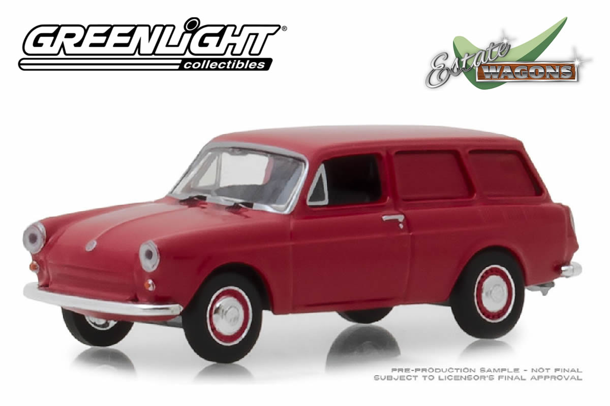 1968 Volkswagen Type 3 Panel Van (Velour Red)