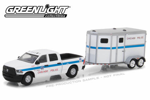 2017 Ram 2500 and Chicago Police Department Horse Trailer