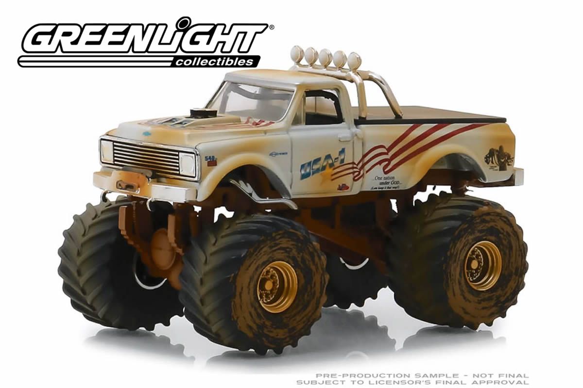 USA-1 / 1970 Chevrolet K-10 Monster Truck (Dirty Version)