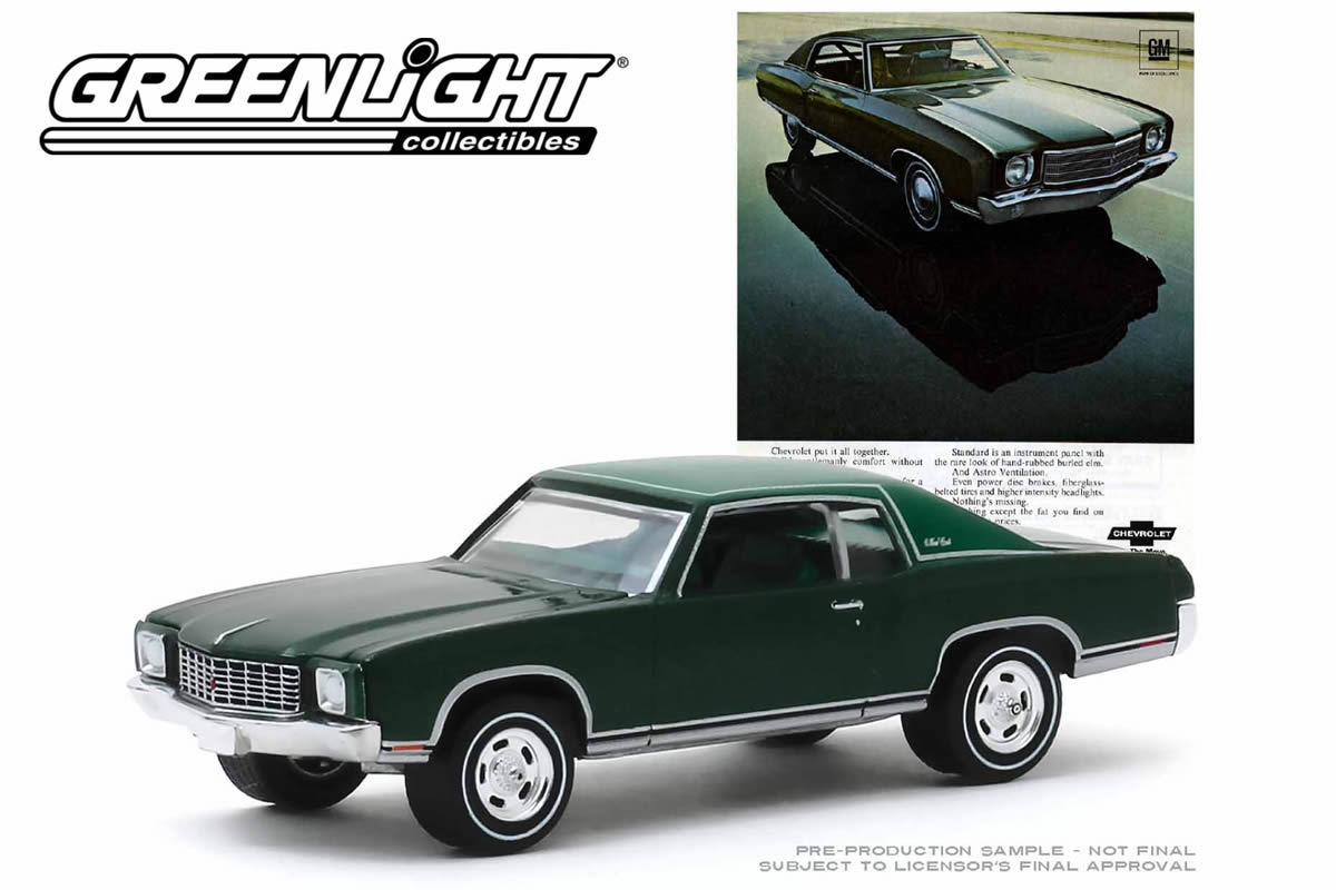 1970 Chevrolet Monte Carlo “A Group Picture of all the Cars in Monte Carlo’s Field”
