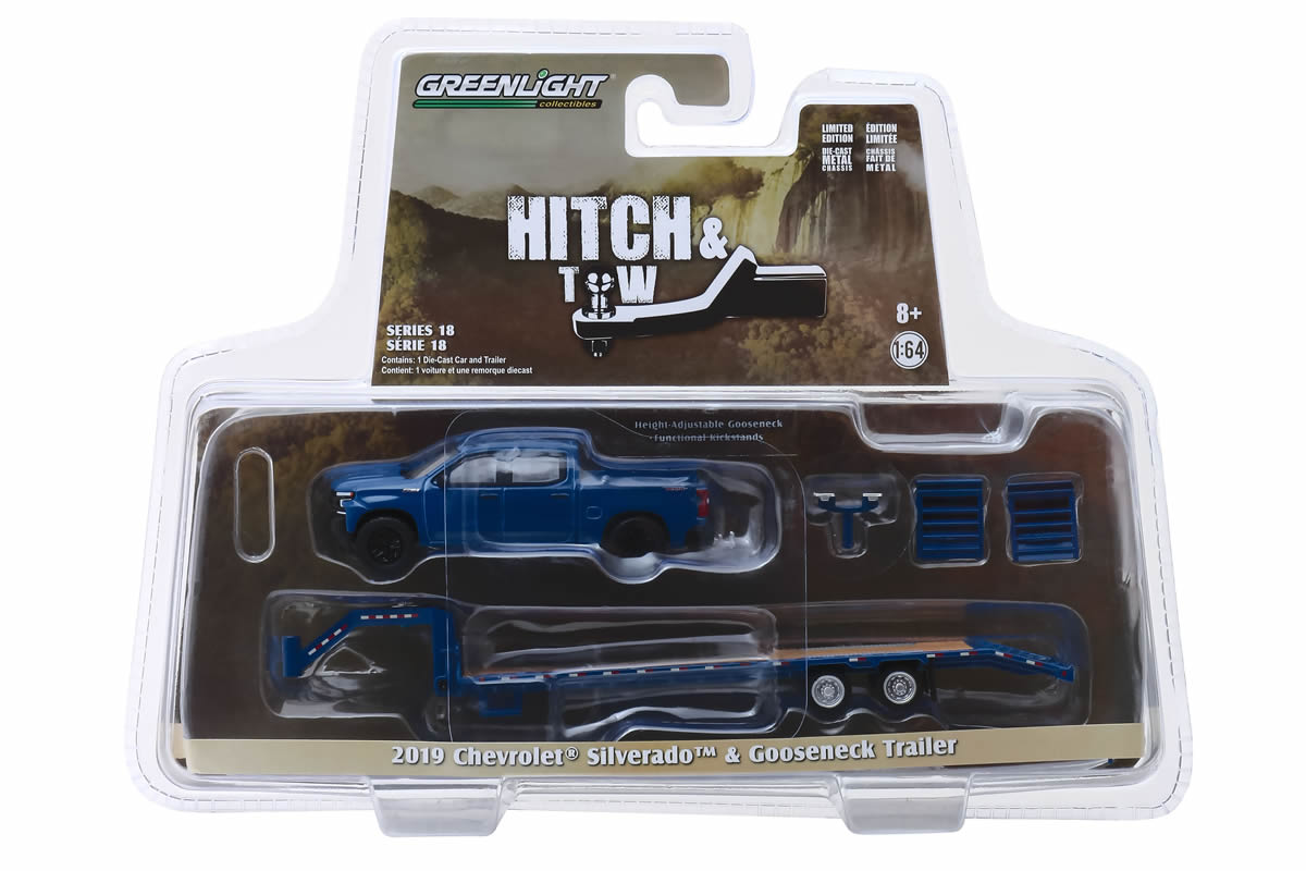 2019 Chevrolet Silverado 1500 LT Trail Boss and Gooseneck Trailer